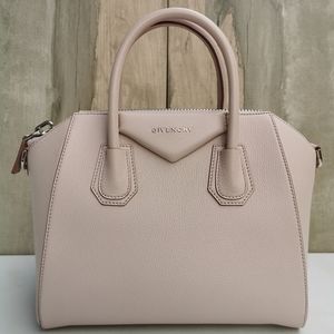 Givenchy Small Antigona in Sugar Pink Goatskin